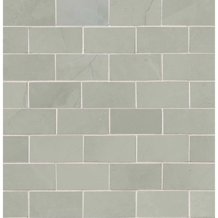 Sande Ivory 12 In. X 12 In. X 10Mm Polished Porcelain Mesh Mounted Mosaic Tile, 8PK -  MSI, ZOR-PT-0519